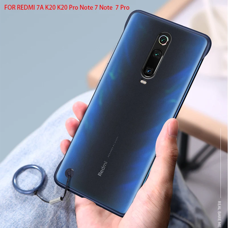 REDMI 7A Мягкий силиконовый чехол Edge ударопрочный роскошный бескратный прозрачный