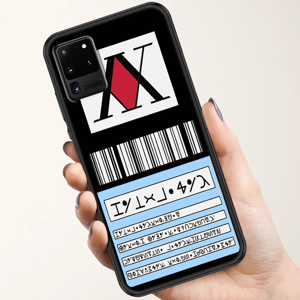 HUNTER×HUNTER GON Killua чехол для телефона Samsung Galaxy Note 4 8 9 10 20 S8 S9 S10 S10E S20 Plus UITRA Ультра черный