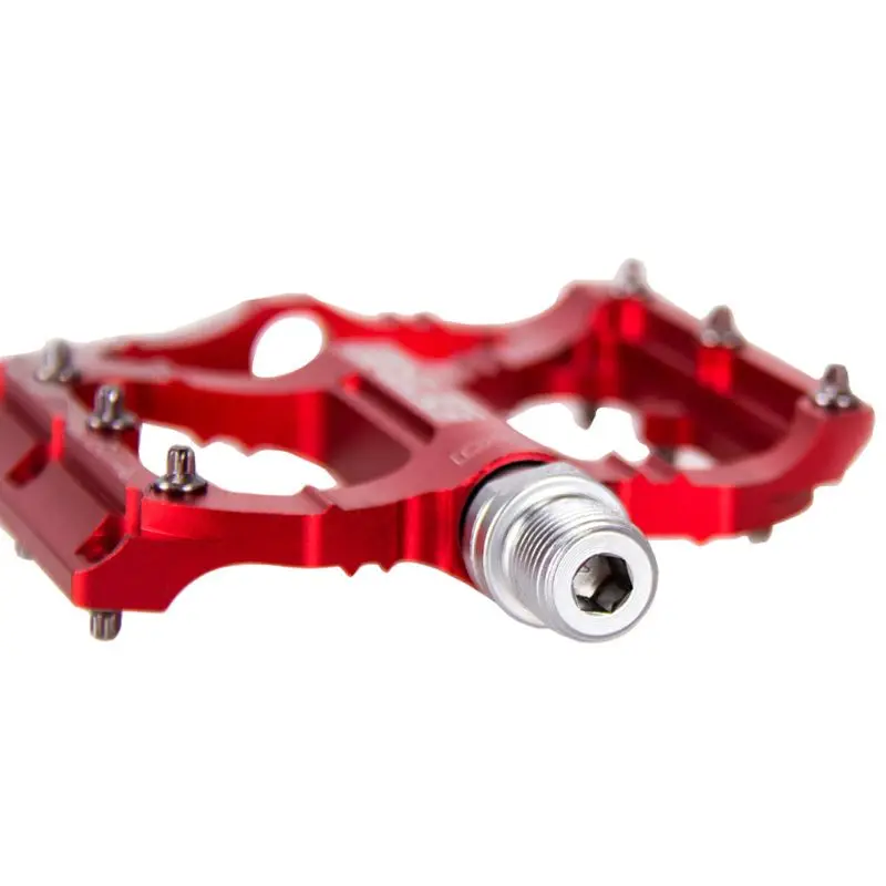 

1pair Mountain Bike MTB Aluminum Alloy Pedal DownHill Bicycle DU Bearing Pedal
