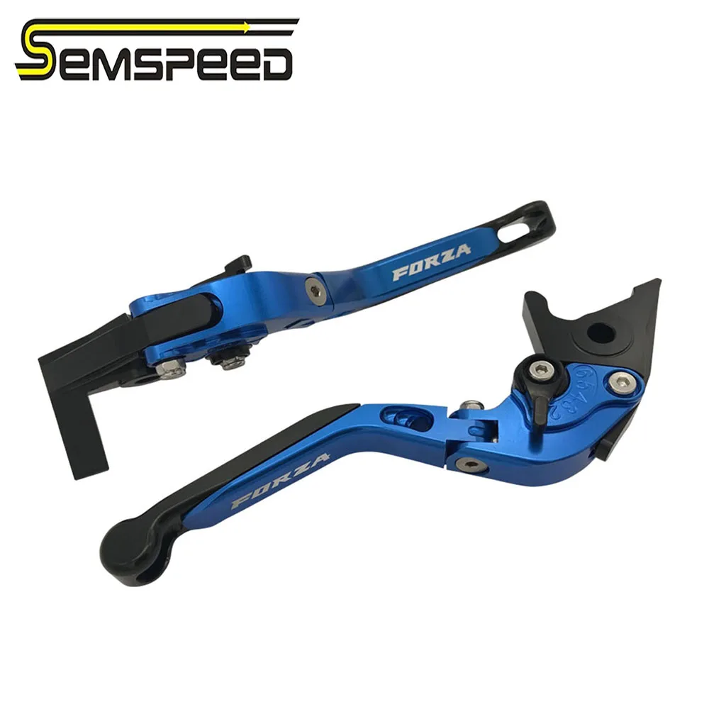 SEMSPEED CNC FORZA300 Складные Выдвижные Тормозные рычаги для Honda Forza 300 250 125 2010- NSS300 SH300 MF13 аксессуары