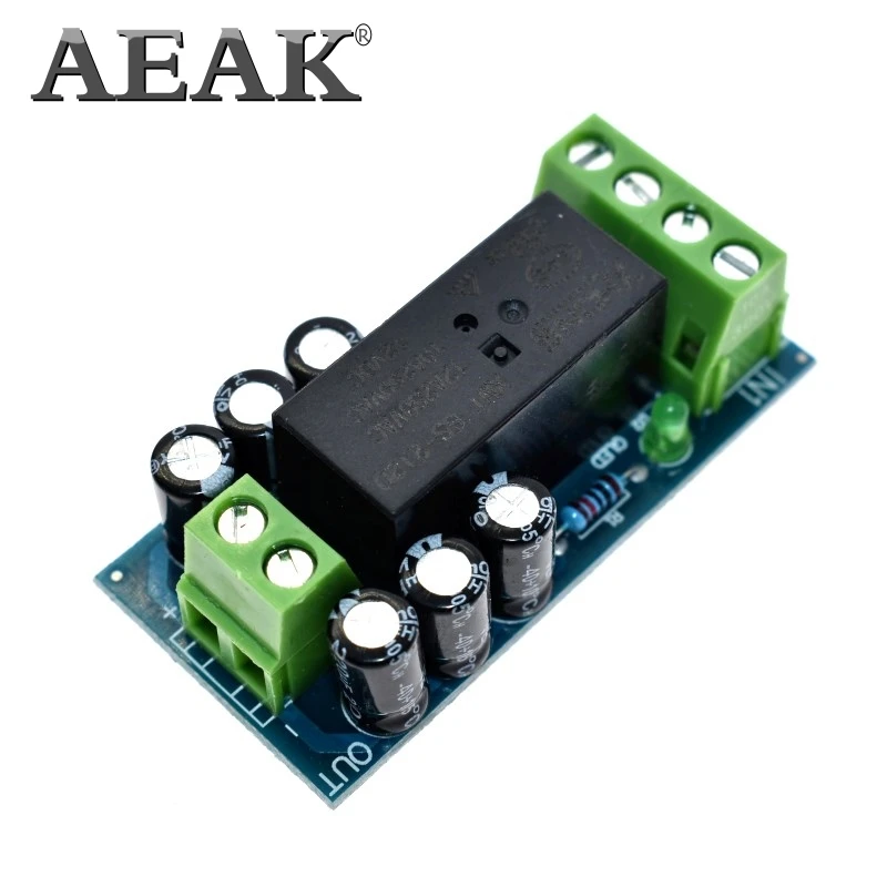 AEAK 12 В 150 Вт 12A резервный переключатель аккумулятора, модуль высокой мощности, автоматическое переключение, XH-M350 питания батареи