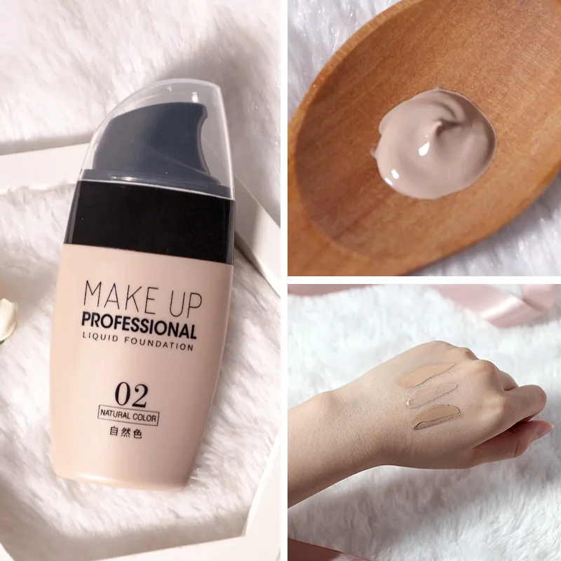 Face Foundation Cream Waterproof Long-lasting Concealer Liquid Professional Makeup Matte Base Make Up Cosmetics Maquiagem | Красота и