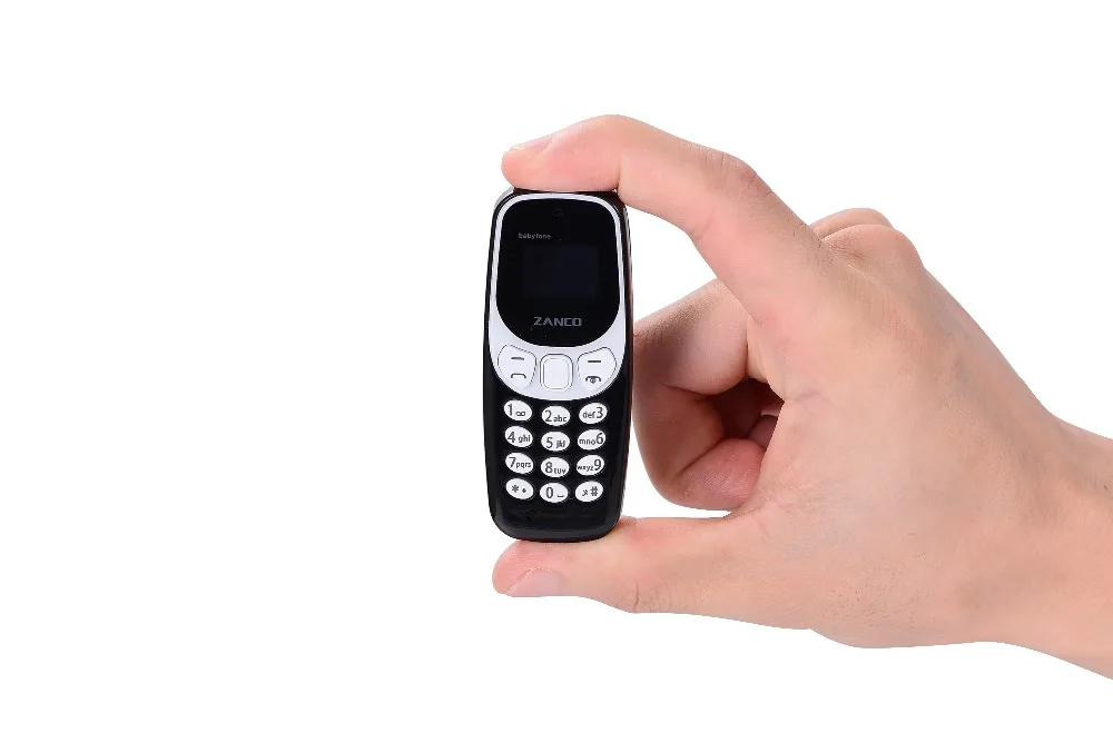 2G Zanco BabyFone самая маленькая в мире коллекция Fone емкостью батареи 320 мАч купить 5 подарок 1 бесплатный звонок Запись мобильного телефона