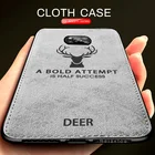 Классический тканевый чехол для телефона с 3D рисунком оленя для POCO X3 Xiaomi Redmi 9C NFC 9A Note 9S 9 Pro, мягкий силиконовый чехол-бампер