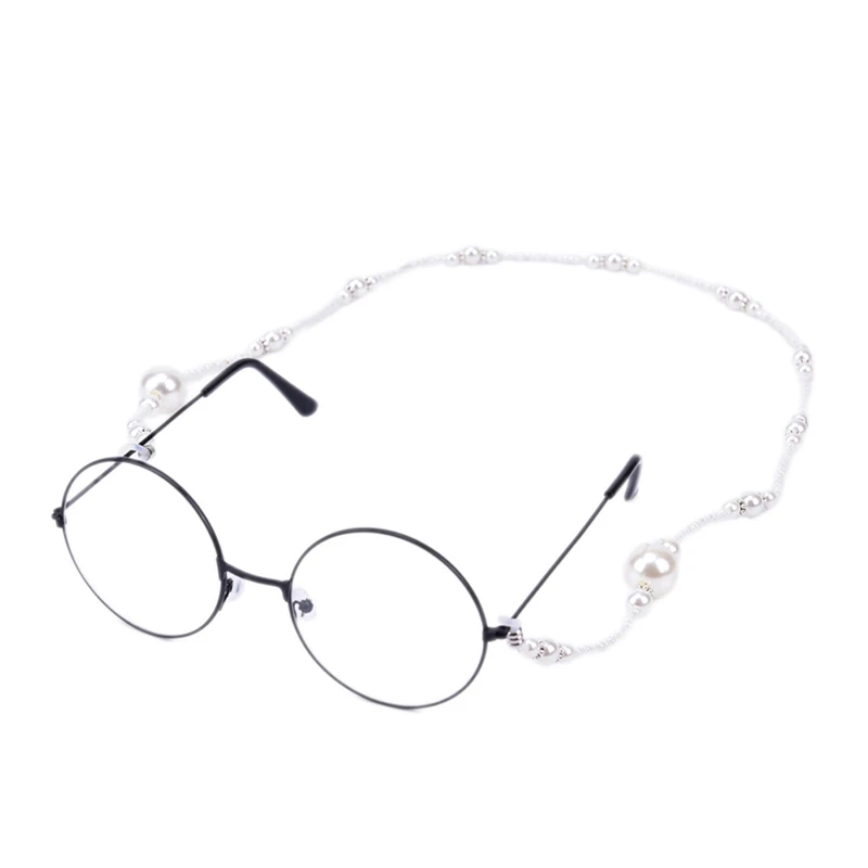 

Pearl Beaded Eyeglass Holder Necklace Sunglass Eye Sunglasses Chain Lanyard Sunglasses Necklace Eyeglass Lanyard Strap