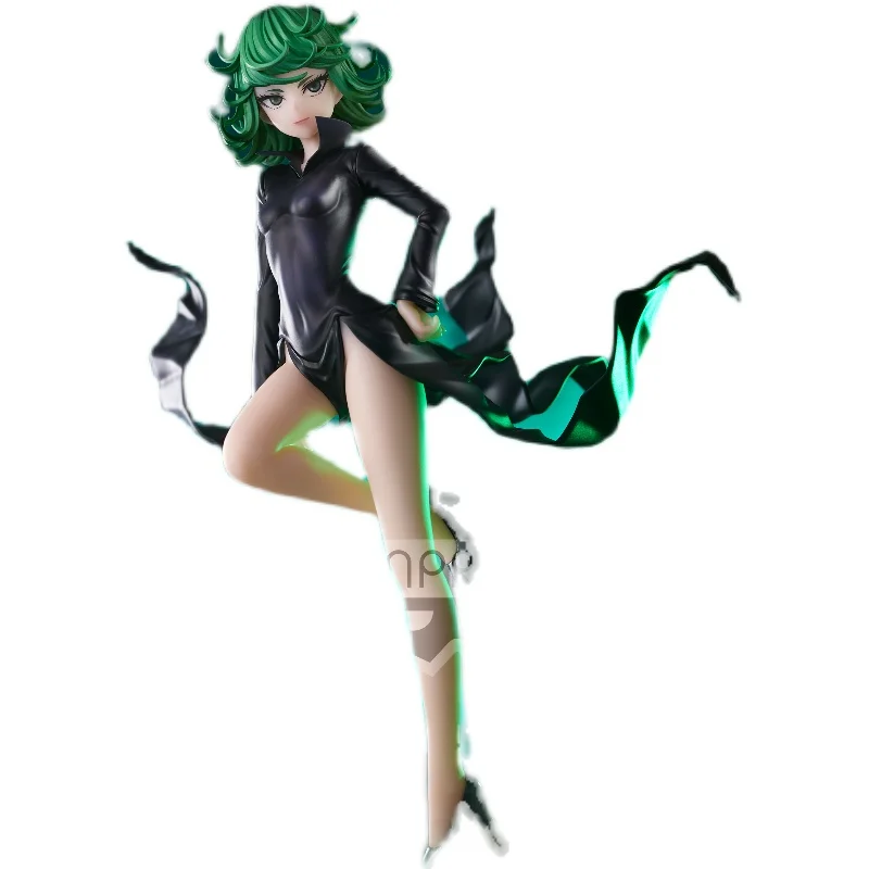 

Bandai Anime ONE PUNCH-MAN Toy Figures Tatsumaki PVC Collection Ornaments Model Toy Birthday Gifts for Children