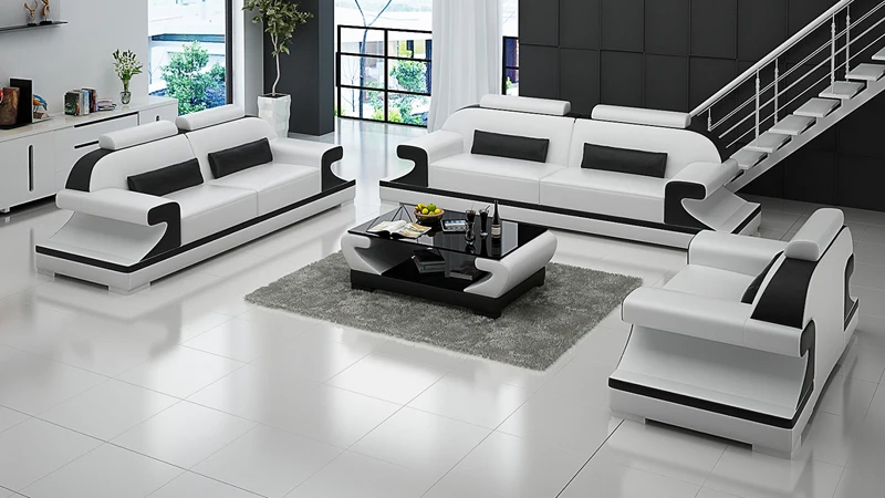 Living room furniture leather recliner sofa set | Мебель