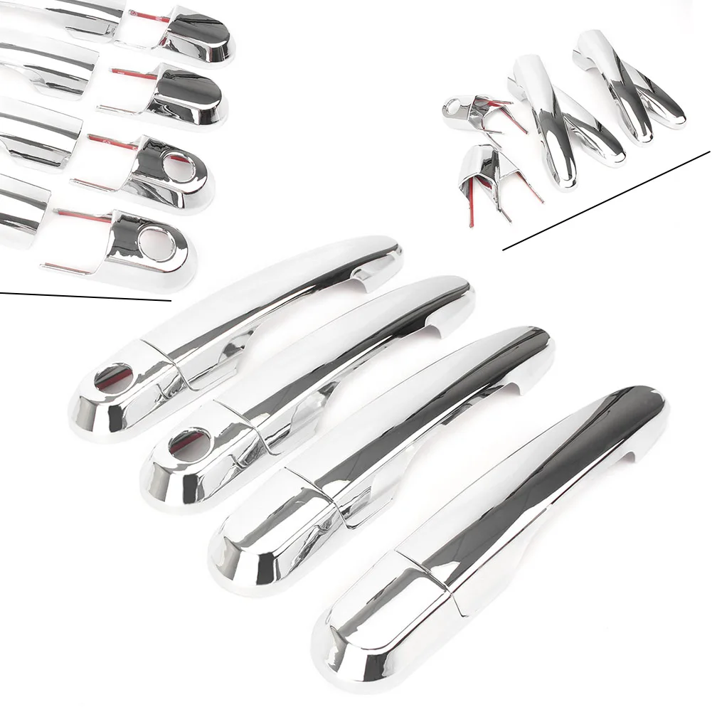 LUCKMART Chrome хромированные покрытия для дверных ручек с пассажирским отверстием