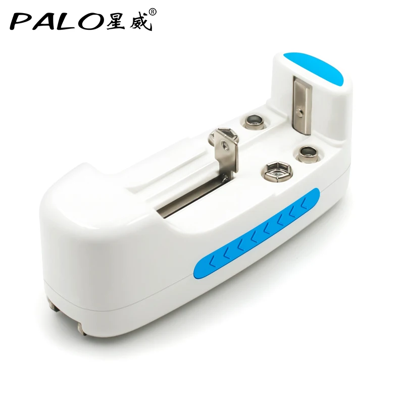 3,7 в PALO li-02 зарядное устройство для 14500 850 AA/AAA NiCd NiMh 18650 9 в перезаряжаемая литиевая батарея