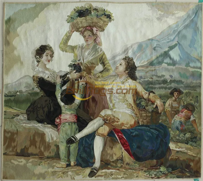 Гобелен Обюссон модный домашний декор Круглый квадратный гобелен мандала