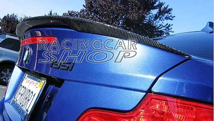 Настоящий спойлер багажника из углеродного волокна подходит для BMW E82 E88 120i 128i 135i 1