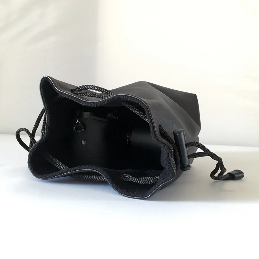 Сумка из искусственной кожи для камеры Sony A6000 A6100 A6300 A5100 A5000 A6400 A6500 A6600 A7 A7RII A7III A7RIV A9