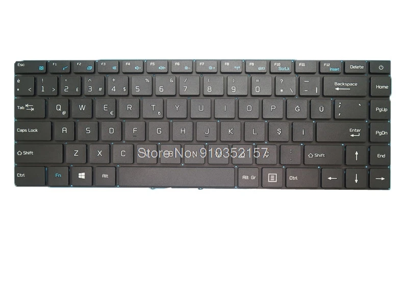 Teclado para Scdy-315 tr sem Moldura Portátil Layout Brasil Turquia br tr