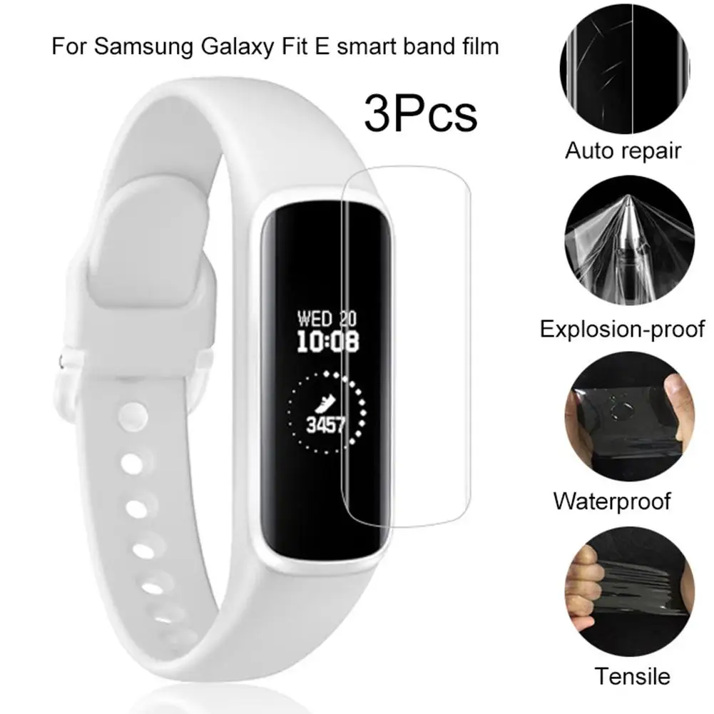 3 шт Анти-Царапины умный Браслет Защитная пленка для экрана для samsung Galaxy Fit E