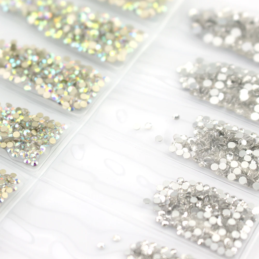 Смешанные Размеры кристаллы декоративный камень для ногтей драгоценные камни