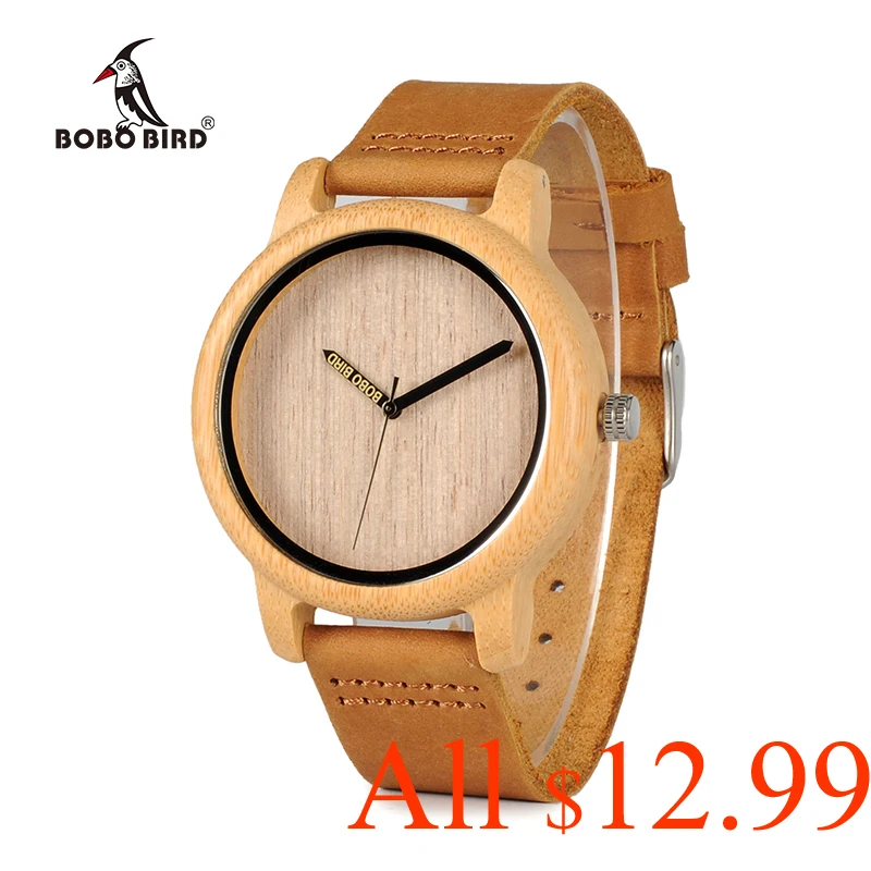 Часы BOBO BIRD для мужчин и женщин деревянные наручные часы Zebra из черного дерева