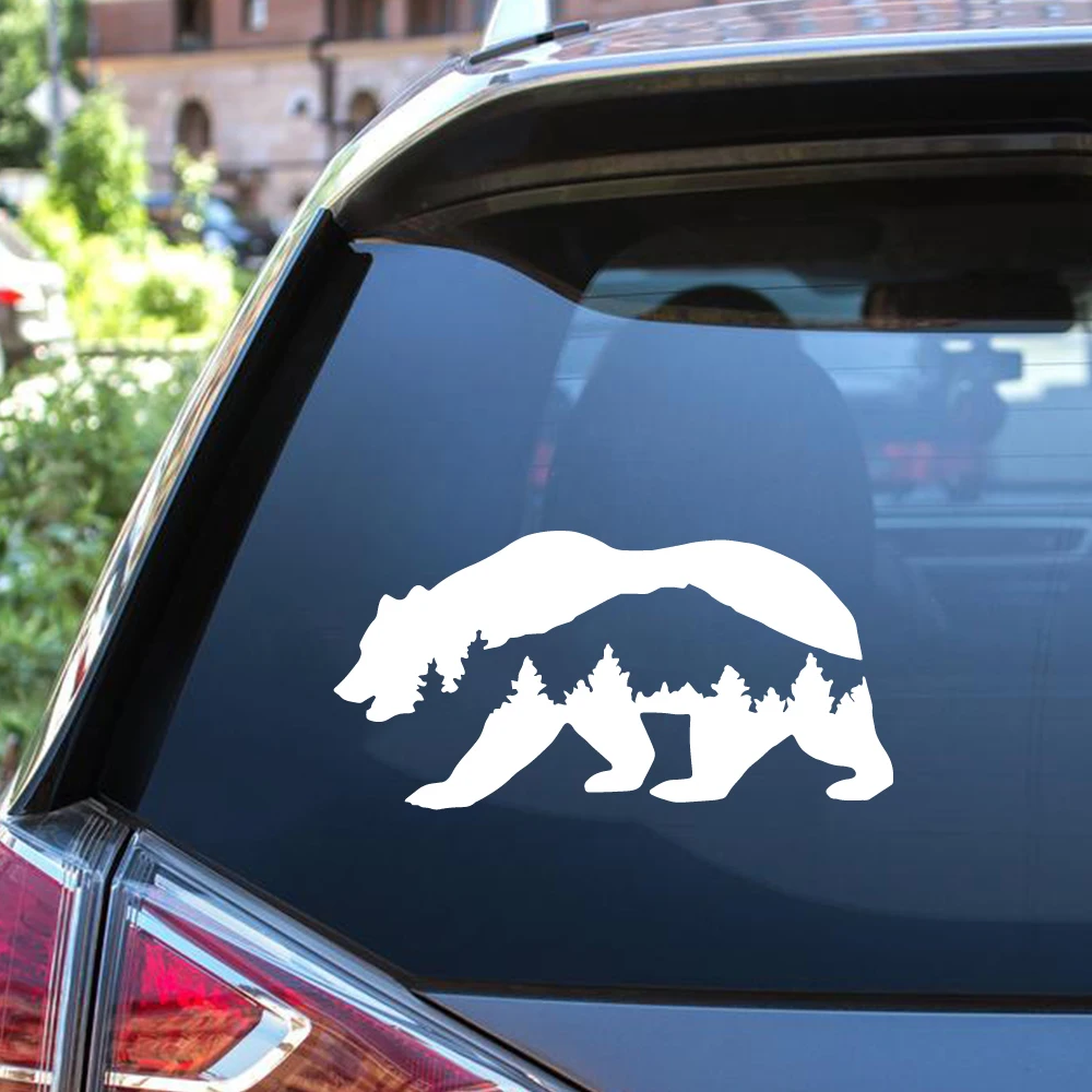 Креативный дизайн наклейка на автомобиль с изображением животных приключений