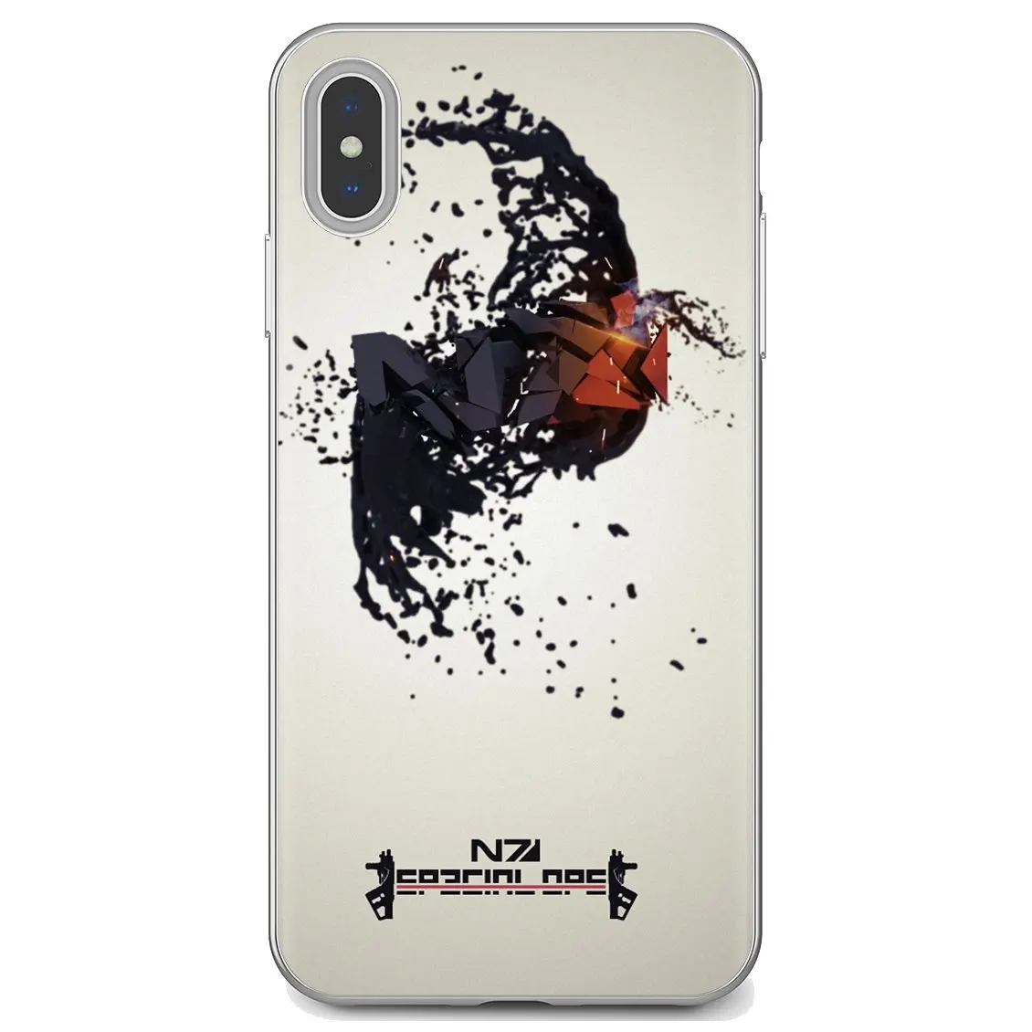 Чехлы-накладки для Huawei Honor 6 6A 7 7X 7A 7C 8 8C 8X 9 9X 10 10i 20 Lite Play Pro с логотипом Mass Effect N7