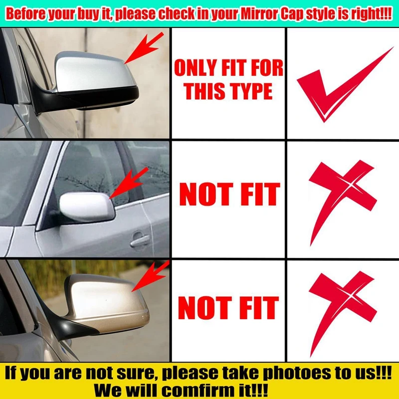 Крышка для бокового зеркала заднего вида непосредственная замена BMW E60 E61 F10 F11 F01