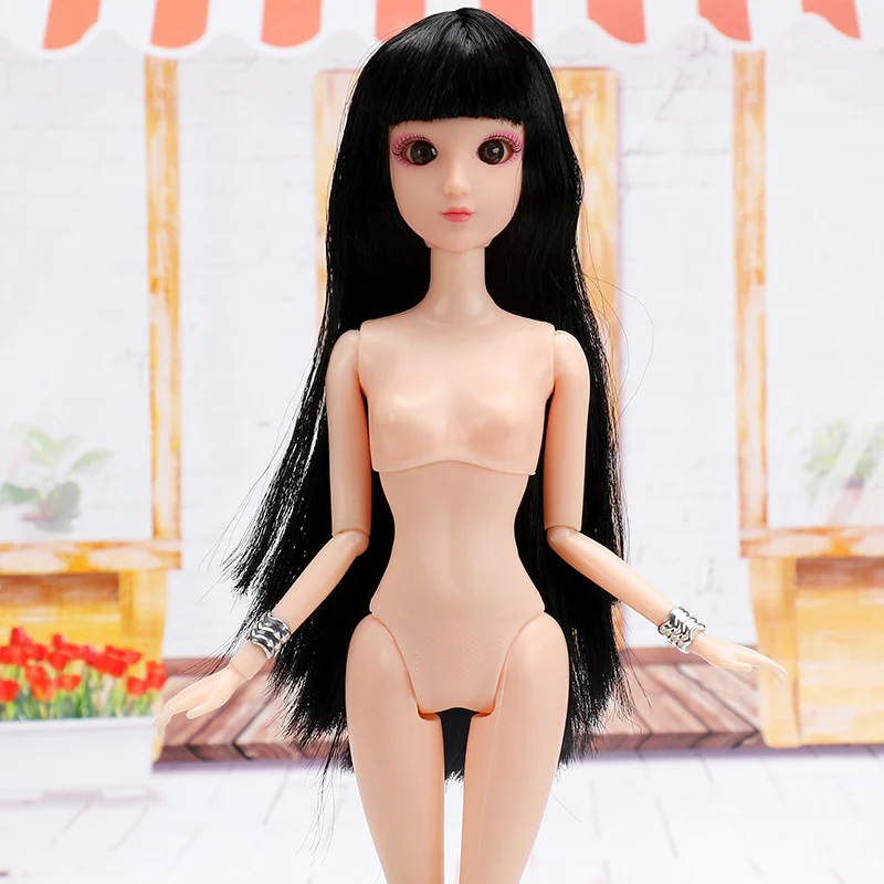 30 см BJD кукла с 3D глазом золотые вьющиеся волосы 12 шарнирных платьев принцесса
