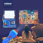 Детская история Mideer, театр раннего развития, 3Y + проектор, многофункциональные детские игрушки-пазлы с фонариком