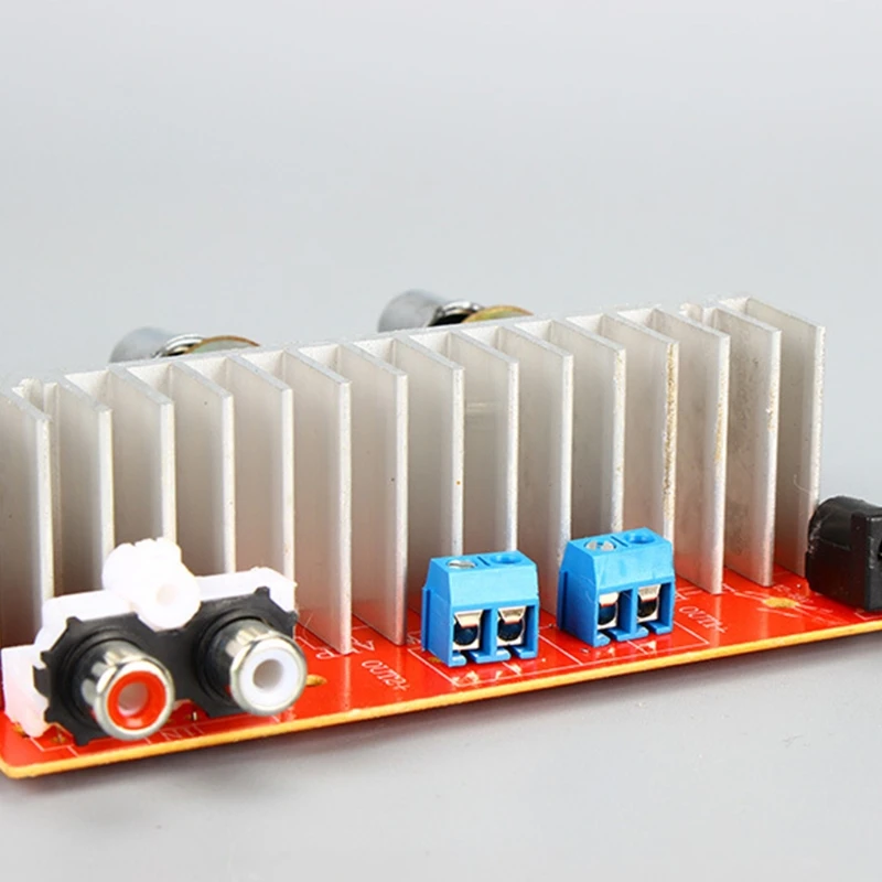 

TDA 7377 40w Car DIY Stereo Amplifier Power Board With Silver Plating Button Adjustable Dual Channel