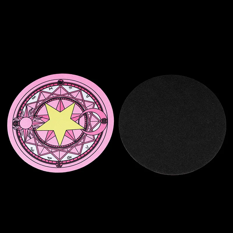 Коврик для мыши Сакура из аниме-карты реквизит косплея милый розовый волшебный