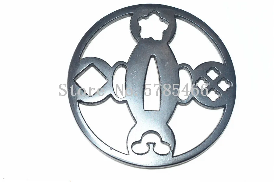 Чудесный стальной Железный защитник Tsuba для японского самурайского Катана Меч
