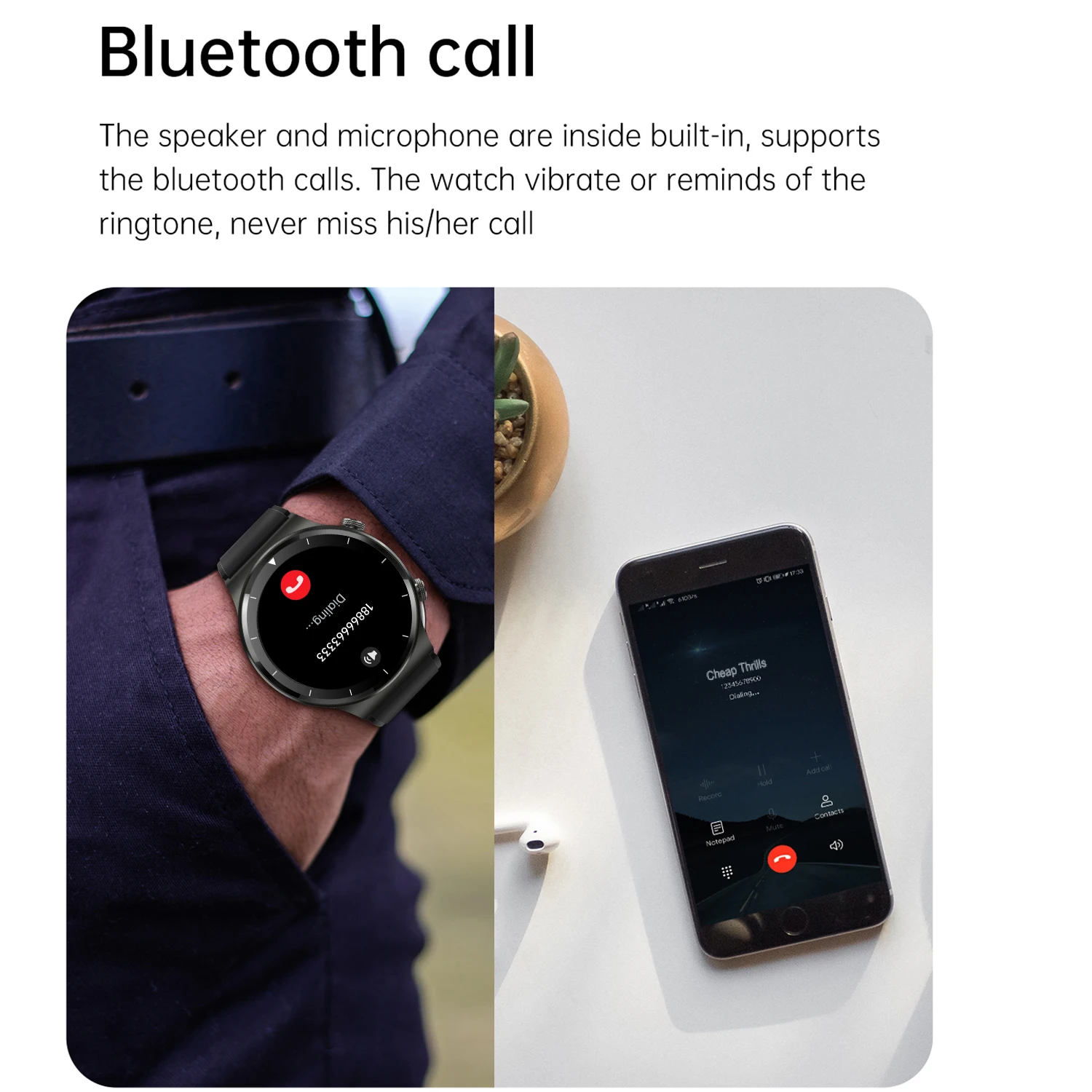 Водонепроницаемые спортивные Смарт-часы Blackview R7PRO с Bluetooth и бесплатным ремешком -