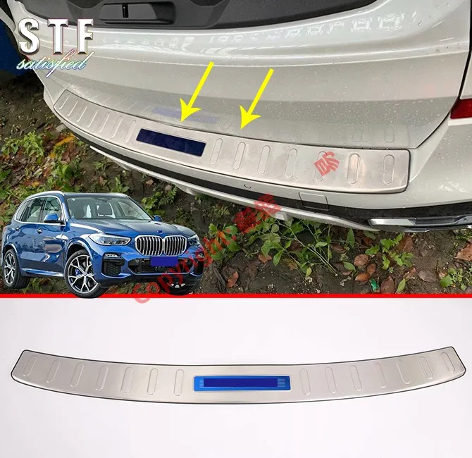 

Stainless Steel Rear Bumper Sill Protector For BMW X5 G05 2019 2020