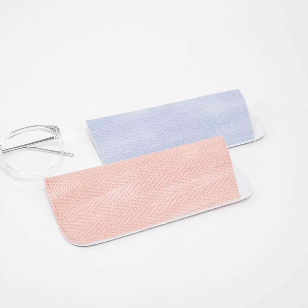 

Simple Fashion Leather Eyeglass Bag for Boy Girl Student glasses Pocket