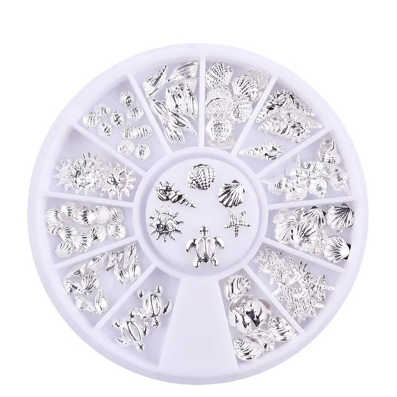 Смешанный сплав золотые серебряные шпильки морская звезда ракушка черепаха