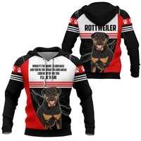 funny rottweiler 3d all over printed hoodies fashion pullover men for women sweatshirts sweater animal costumes