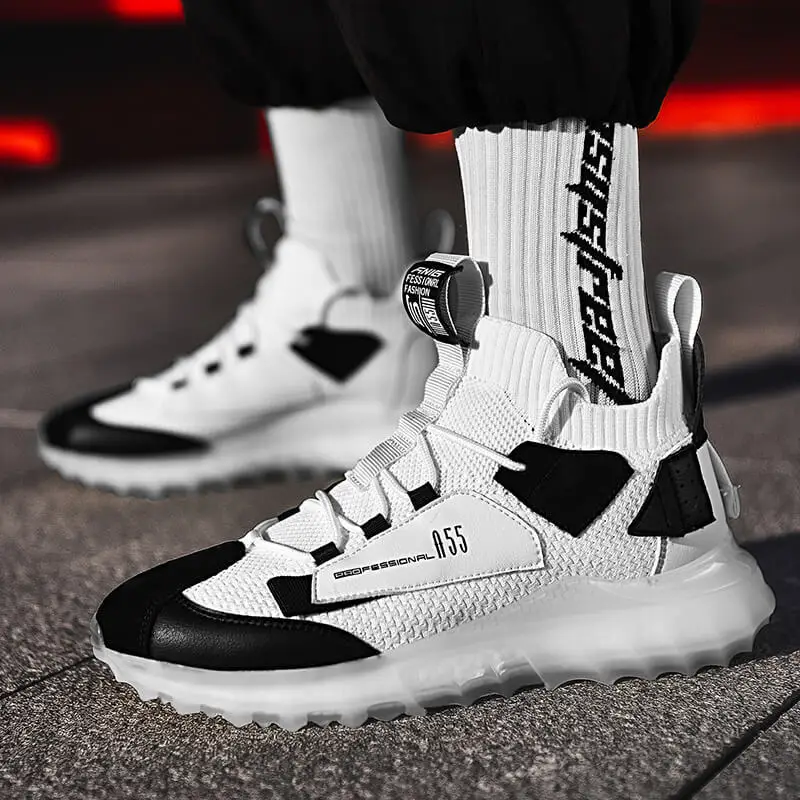 

The New Heightening Men's Shoes Summer Youth Casual and Comfortable Old Shoes Fashion Trend Sports Shoes All-match Student Shoes