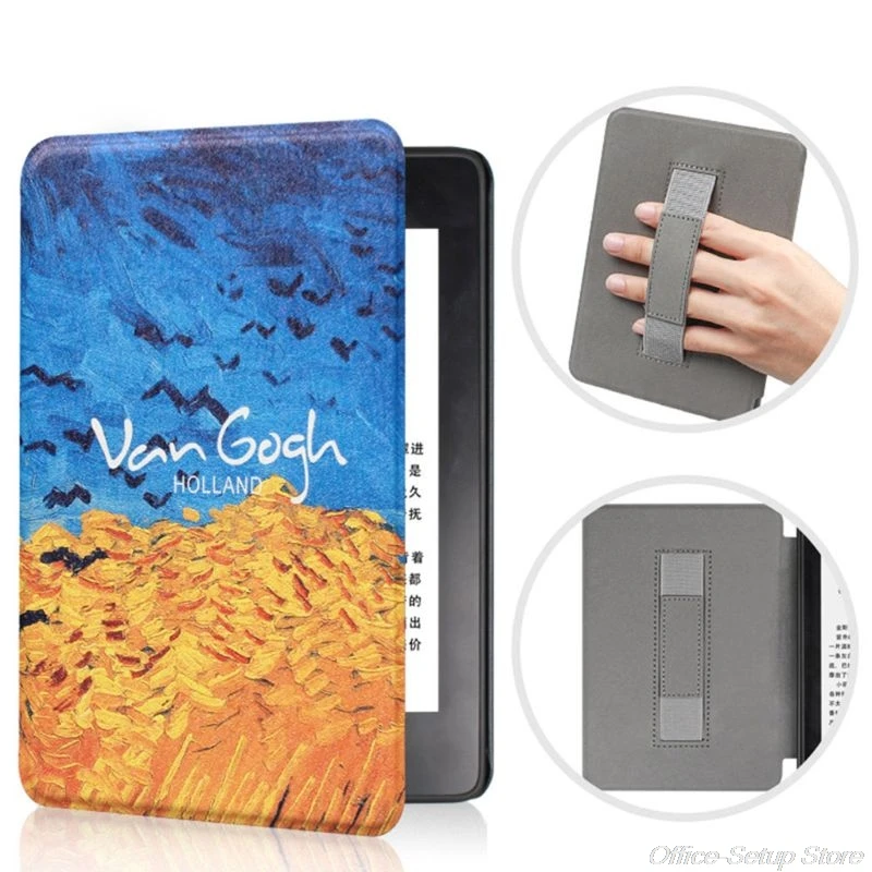 Магнитный умный защитный чехол из искусственной кожи для Amazon New Kindle J9G29R 10 2019