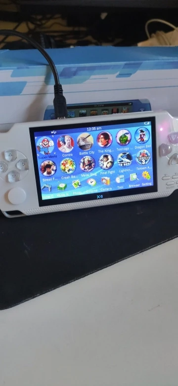 NEW 4.3 Inch X6 Handheld Game Console Support 128 Bit Nostalgic Retro Game Player For Children Game Giftx6 handheld Game Console 4.3 inch screen mp4 player MP5 game player real 8GB support for psp game,camera,video,e-book