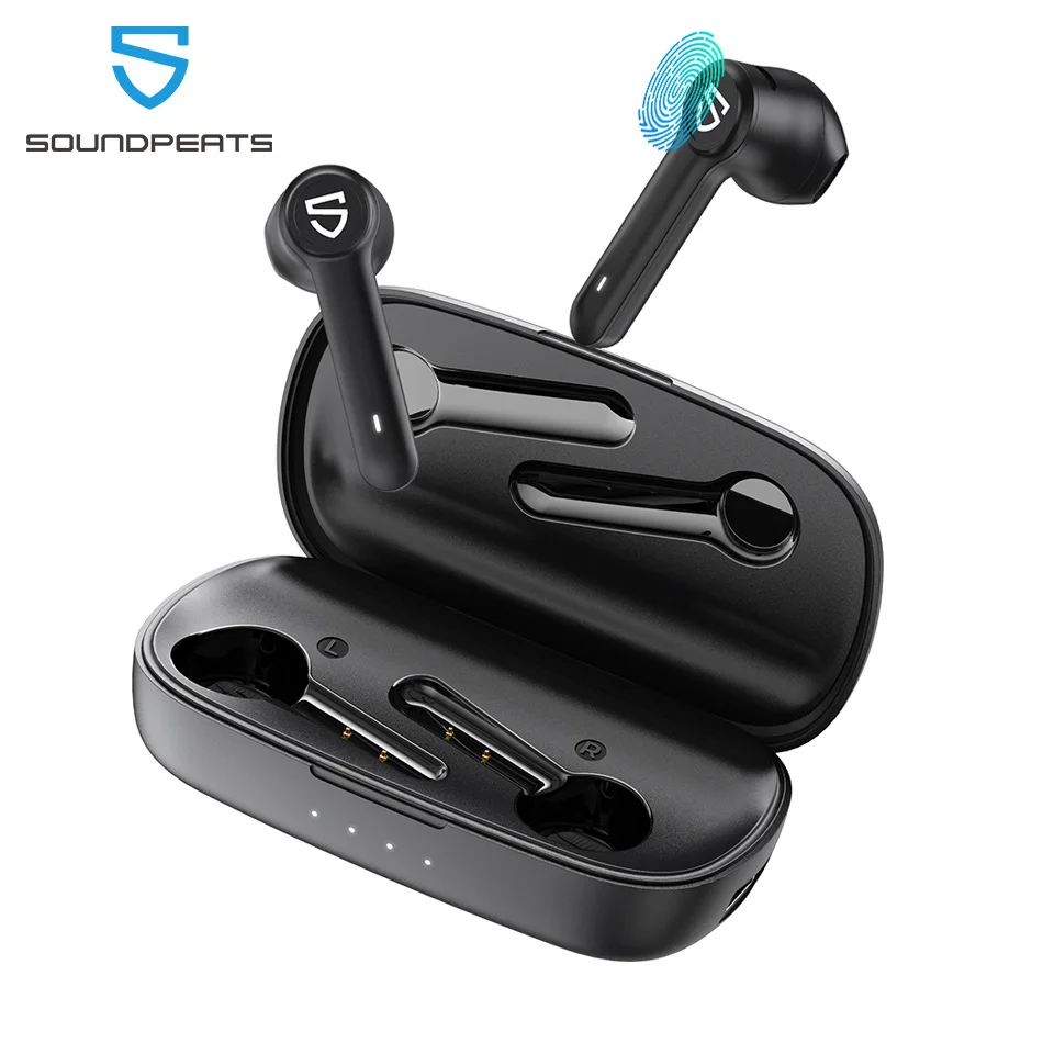 SoundPEATS TureBuds True Беспроводной наушники Bluetooth 5 0 сенсорный Управление TWS -вкладыши с