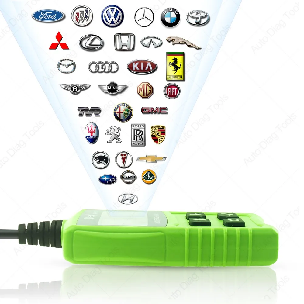 Новый автомобильный диагностический сканер JD101 OM123 считыватель кодов OBD2 PK ELM327 V1.5