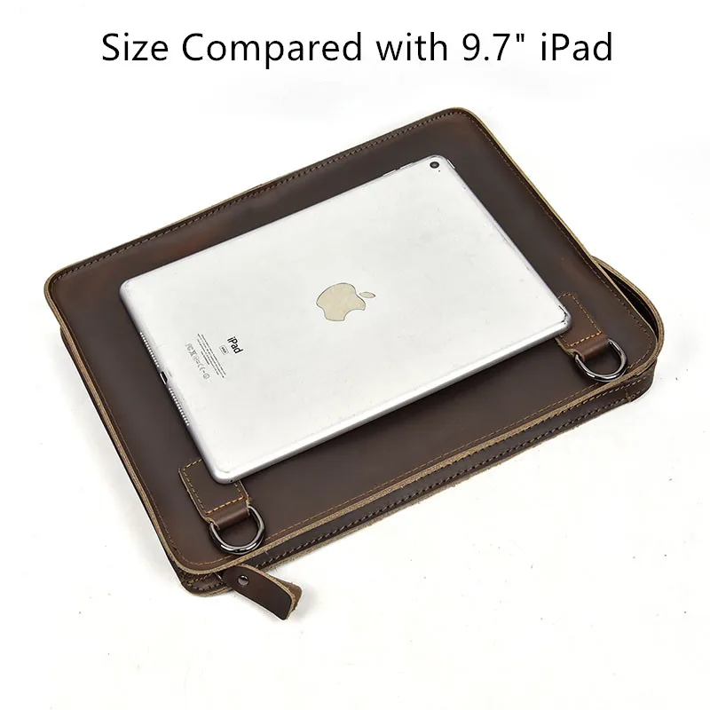 MAHEU Высокое качество Натуральная кожа клатч сумка Ipad планшет чехол сумка с плечевым ремнем на плечо А4 сумки клатч для мини Ipad