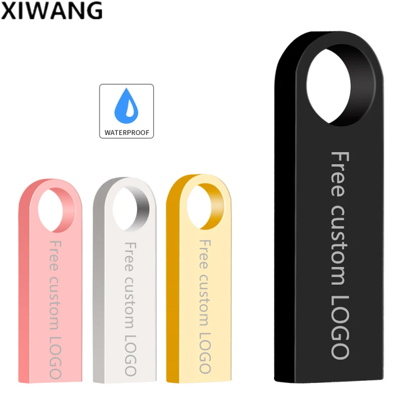 Металлический usb флеш-накопитель usb 3,0 флеш-карта памяти 64 Гб 128 ГБ высокоскоростной u-диск 8 ГБ флеш-накопитель 16 Гб Флешка 32 Гб бесплатный логотип на заказ