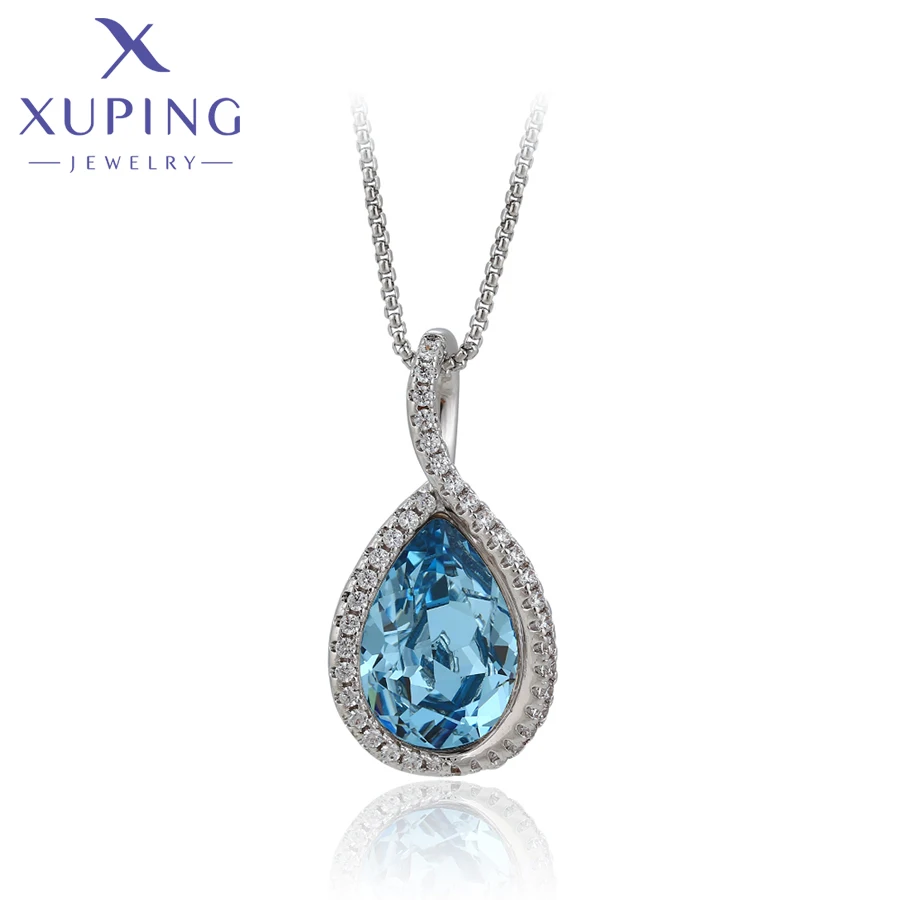 Xuping ювелирные изделия модное элегантное роскошное ожерелье в европейском стиле