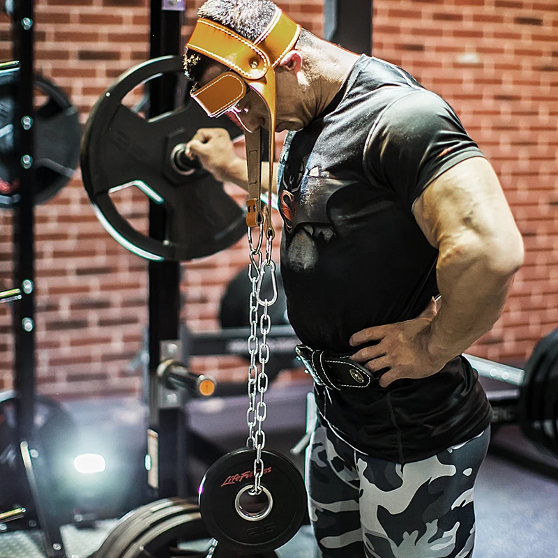 

Flyspo Head Neck Training Head Harness Body Strengh Exercise Strap Adjustable Neck Power Training Gym Fitness Weight Bearing cap