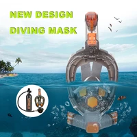 2020 new full face scuba diving mask adult anti fog goggles underwater wide view swimming mask profession snorkeling equipment