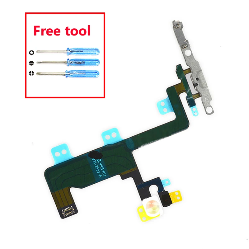 Оригинальный протестированный для iPhone 6 немой переключатель громкости кнопка