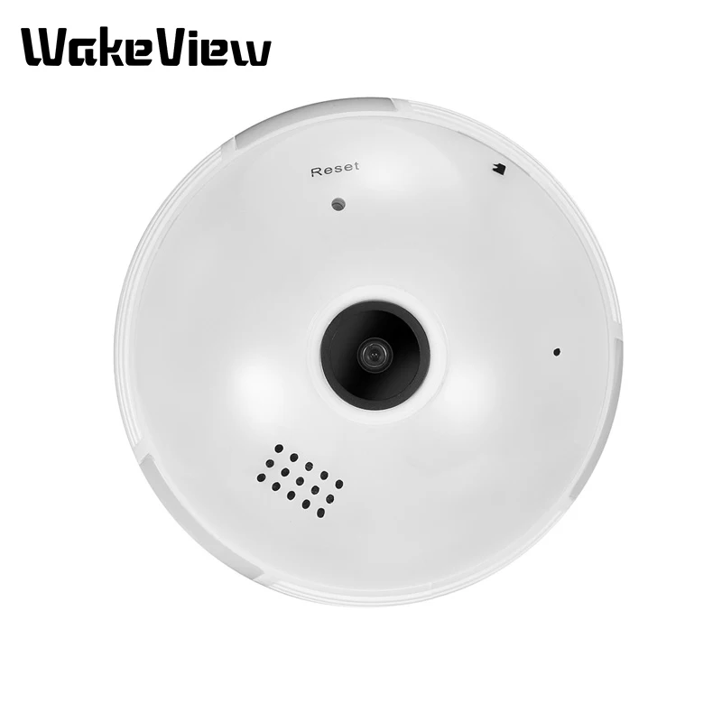 WakeView светодиодный светильник 960P Беспроводная панорамная Домашняя безопасность WiFi CCTV рыбий глаз лампа ip-камера в форме лампы 360 градусов Домашняя безопасность 1.3MP