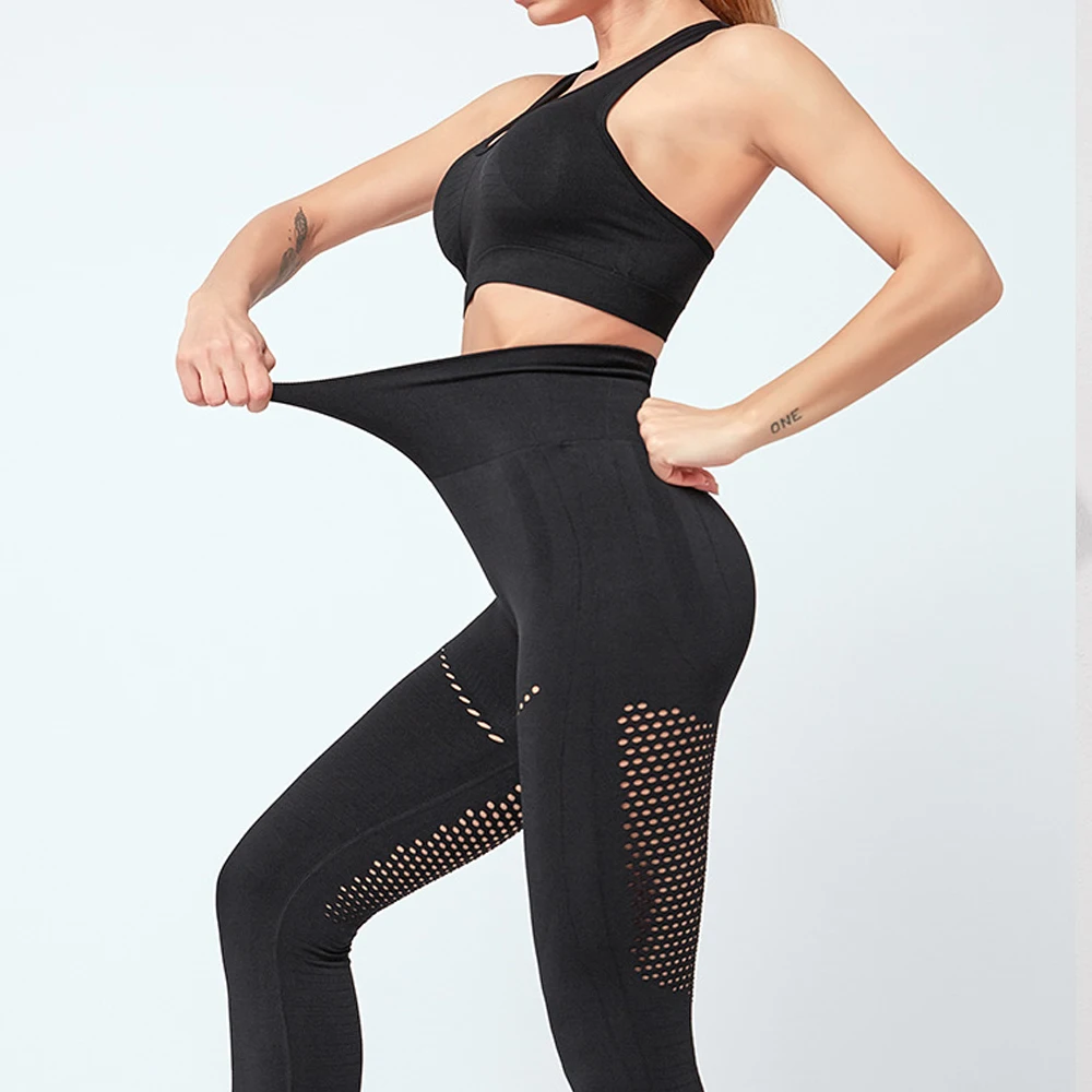 Женский спортивный комплект для занятий йогой сексуальные шорты с высокой