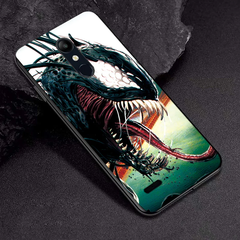 Для LG K10 чехол черный ТПУ чехол Железный человек для LG K4 K7 K8 K10 сумка-чехол для LG K12 K11 плюс X4 чехол K40 чехол - Цвет: TPUBLK680