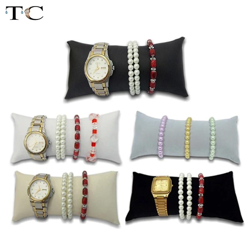 Портативный органайзер для ювелирных изделий Бархатная подушка браслета