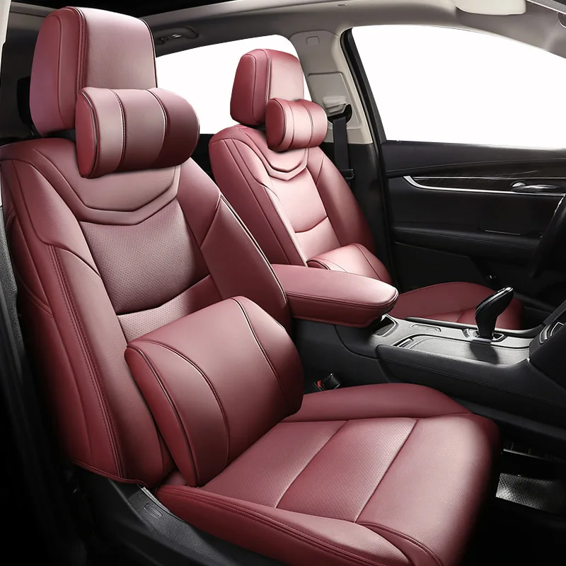 Чехлы на сиденья автомобиля кожаные чехлы для mitsubishi pajero 4 2 sport outlander xl asx