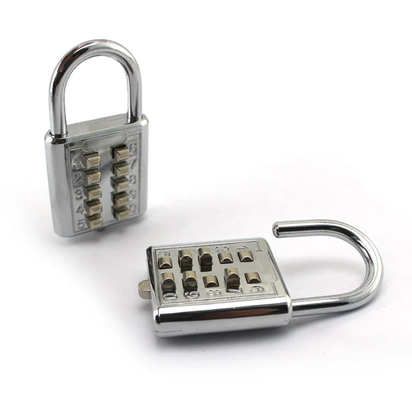 

10 Digit Combination Password Lock Zinc Alloy Padlock Tool New Arrival
